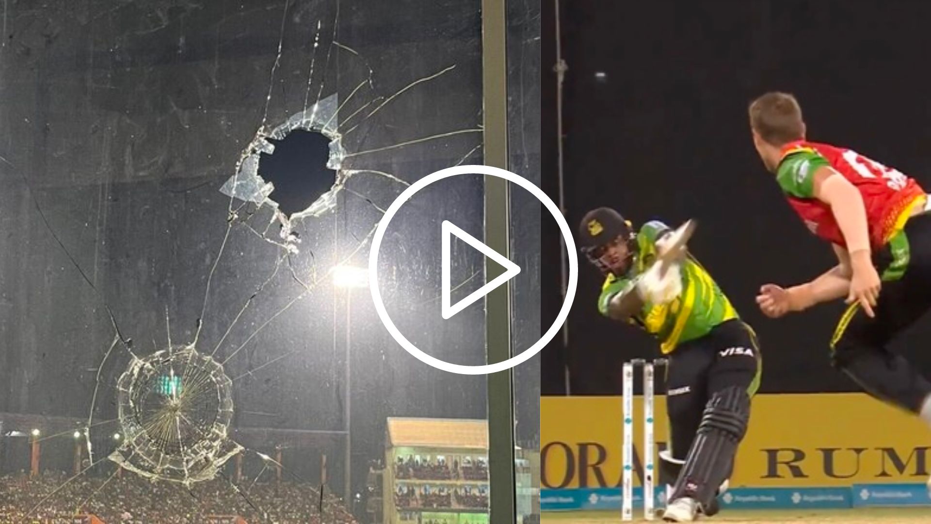 [Watch] Fabian Allen Breaks Window With Monstrous Six in CPL 2023